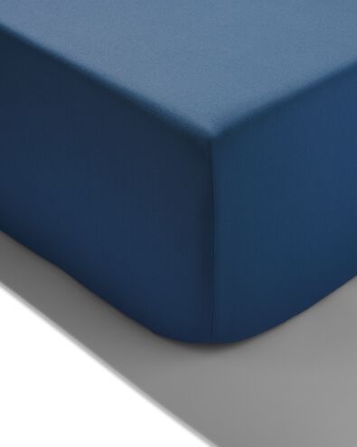 Spannbettlaken, Soft Cotton, 160 x 200 cm, blau - 5190052 - HEMA