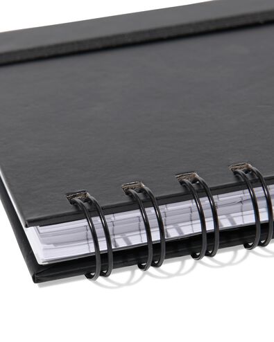 Notizbuch, Spiralbindung, DIN A6, liniert - 14101366 - HEMA