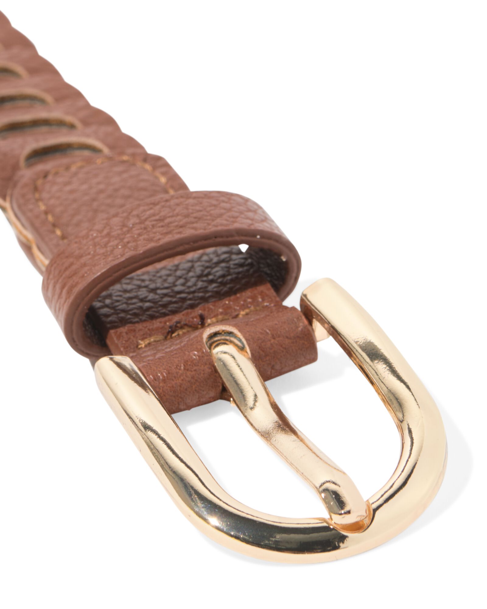 damesriem gevlochten bruin bruin - 16360010BROWN - HEMA
