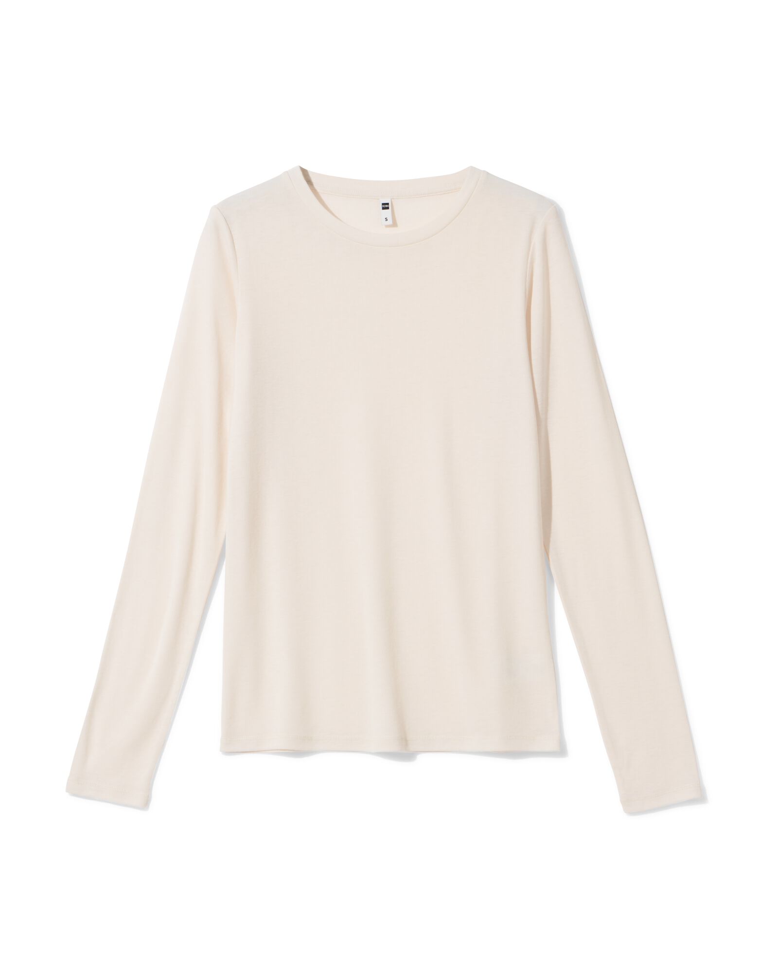 dames T-shirt Lora gebroken wit gebroken wit - 36204580OFFWHITE - HEMA