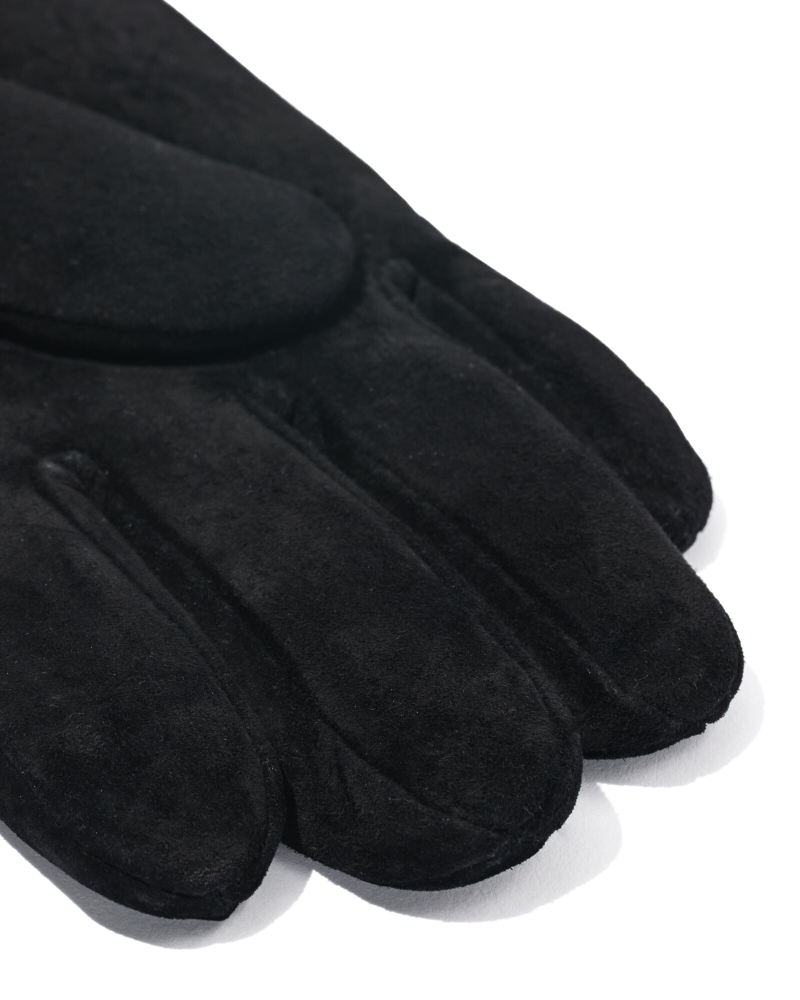 dameshandschoenen su&egrave;de zwart zwart - 1000016848 - HEMA