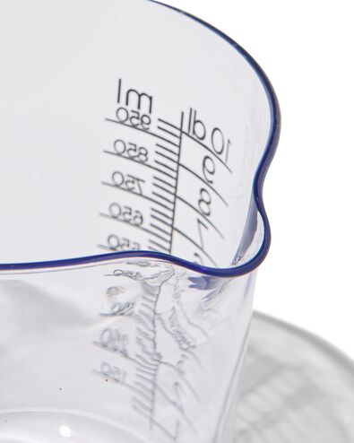 Messbecher, 1 Liter, Kunststoff, transparent - 80810031 - HEMA