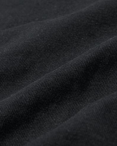 2er-Pack Basic-Kinder-Shirts, Baumwolle/Elasthan schwarz schwarz - 30729403BLACK - HEMA