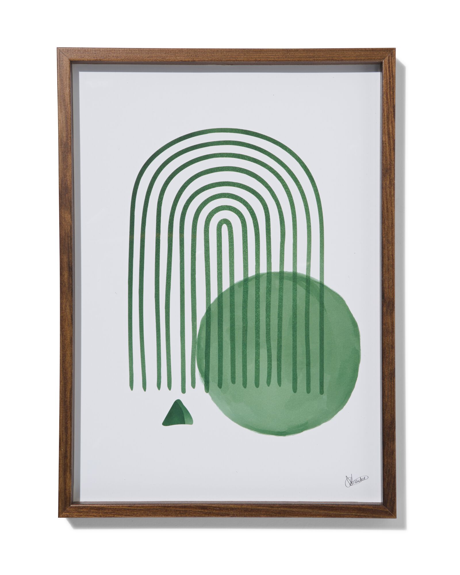 cadre photo A4 bois massif couleur noyer A4 bois - 13622043 - HEMA