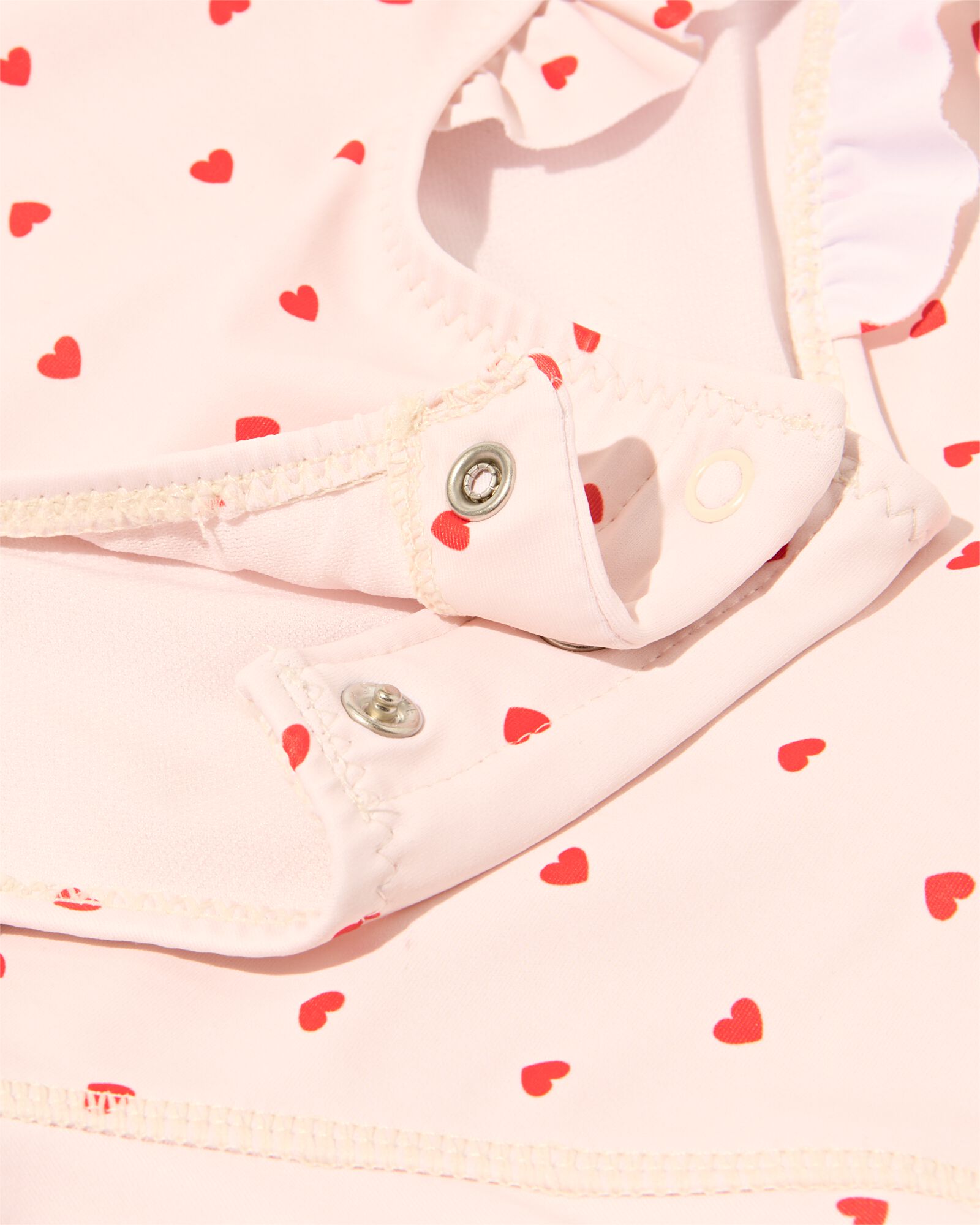 Baby-Badeanzug Herzen eierschalenfarben eierschalenfarben - 33200755OFFWHITE - HEMA