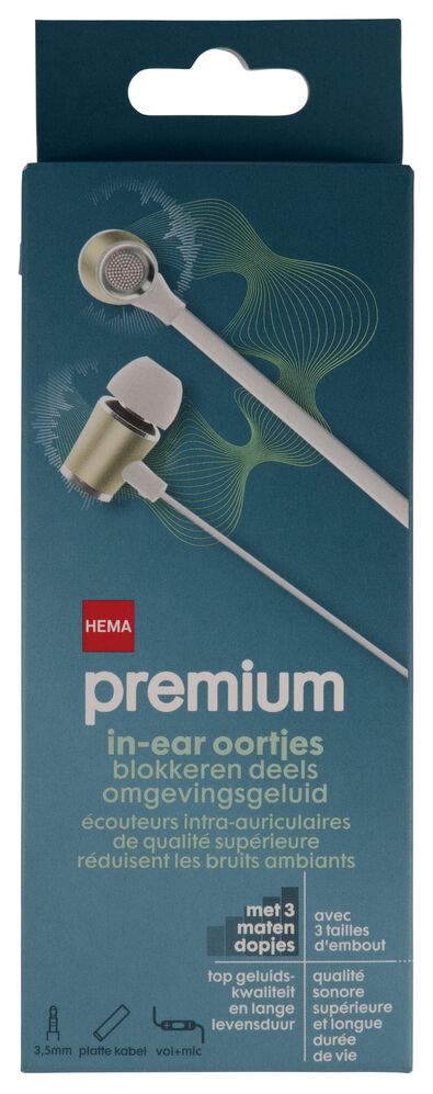 &eacute;couteurs intra-auriculaires qualit&eacute; sup&eacute;rieure menthe - 39620024 - HEMA