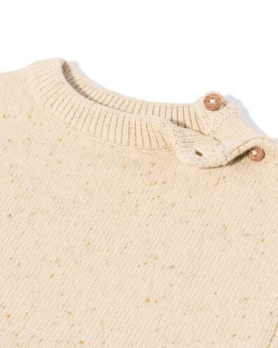 pull bébé écru écru - 33056670ECRU - HEMA