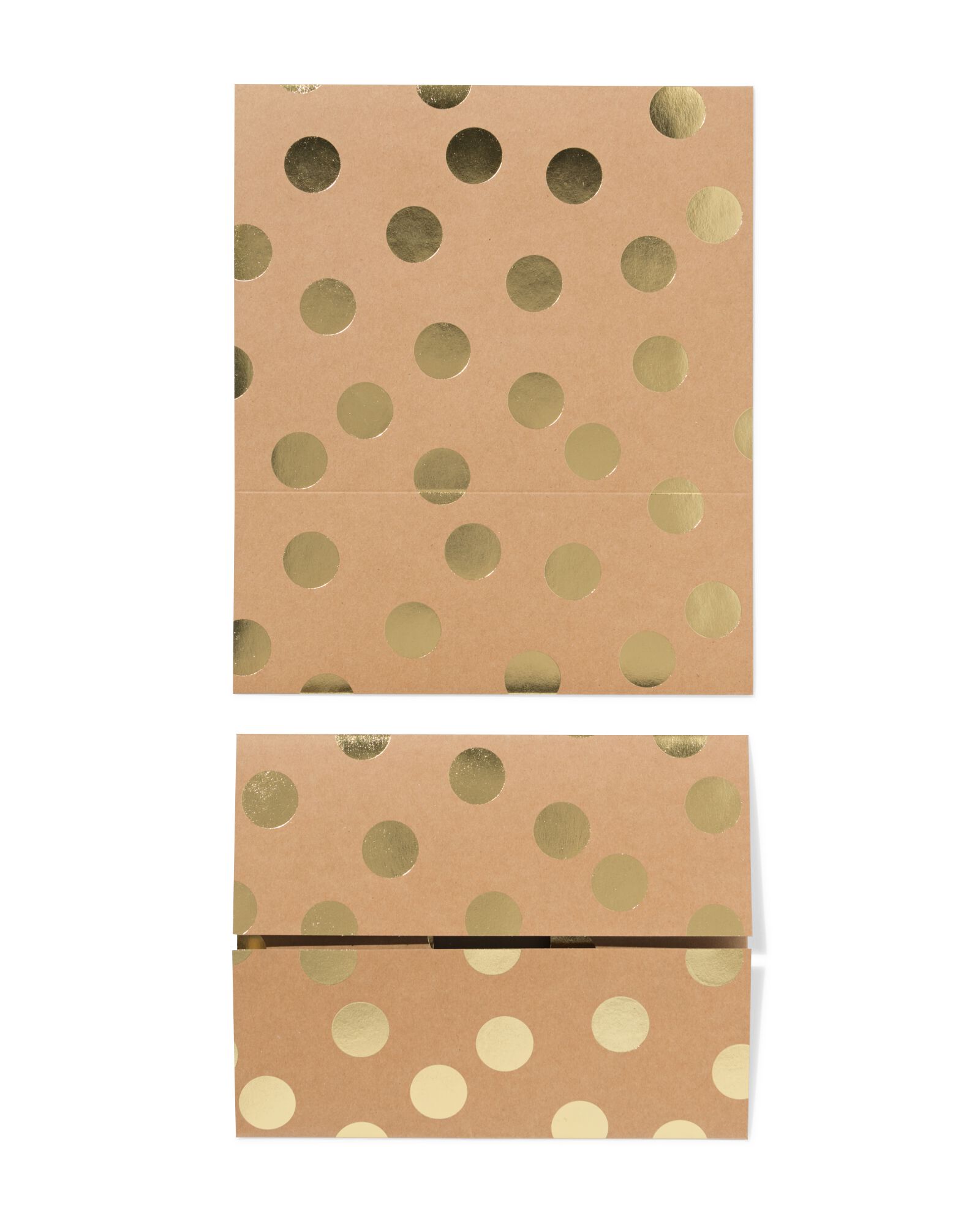 Box, faltbar, 23&nbsp;&times;&nbsp;18&nbsp;&times;&nbsp;9 cm, Kraftpapier - 14710306 - HEMA