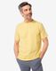 Herren-T-Shirt, Relaxed Fit gelb XL - 2115447 - HEMA