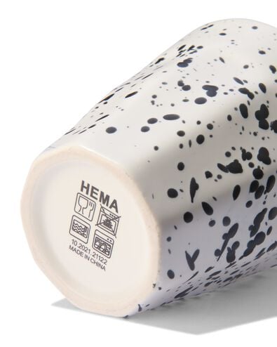 tasse &agrave; caf&eacute; 250 ml Mirabeau fa&iuml;ence blanc - 9602209 - HEMA