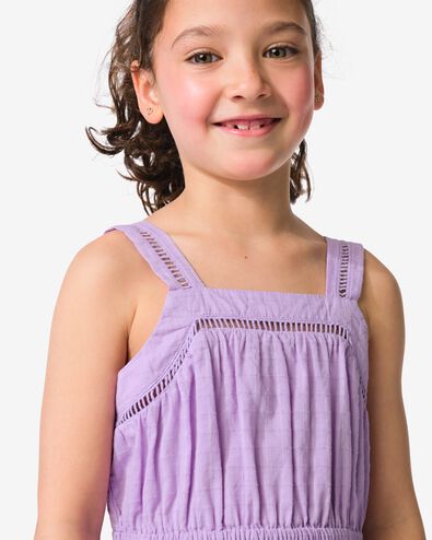 kinderjurk A-lijn paars - 30844507PURPLE - HEMA