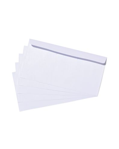 enveloppen DL wit - 100 stuks - 14100143 - HEMA