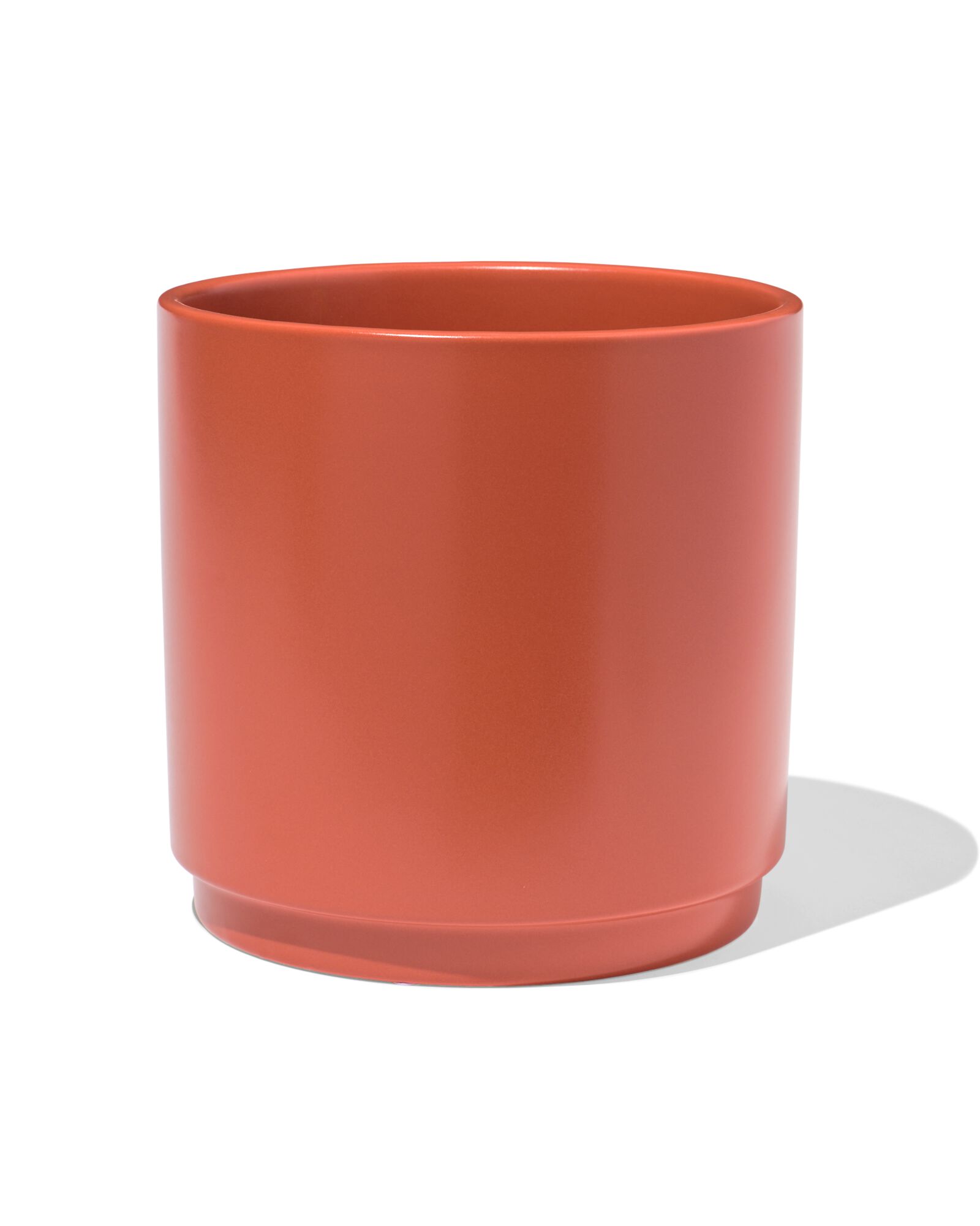 pot de fleurs ⌀19x19cm orange - 41800084 - HEMA