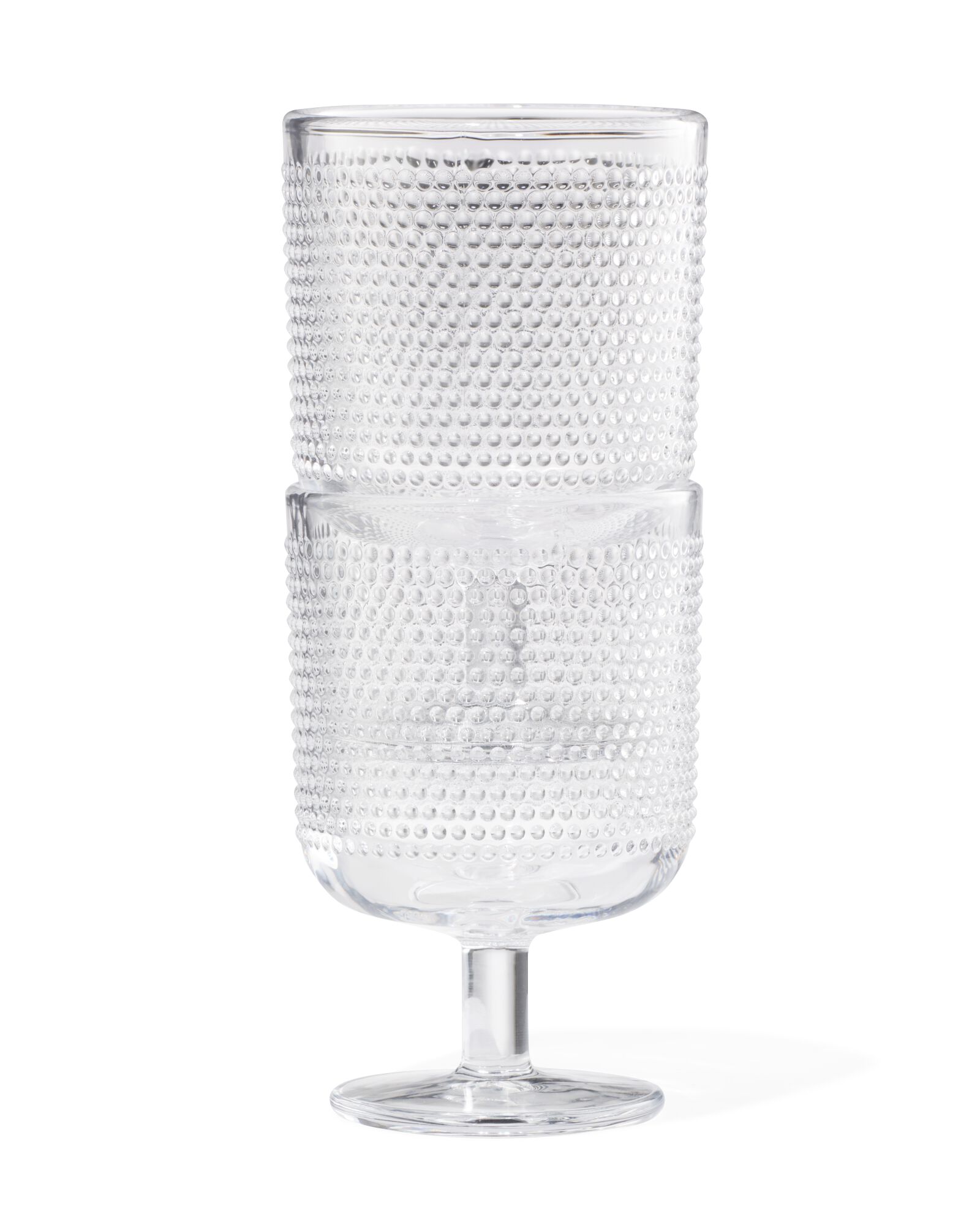 Wasserglas Bergen, Kugelrelief, 250 ml - 9402011 - HEMA
