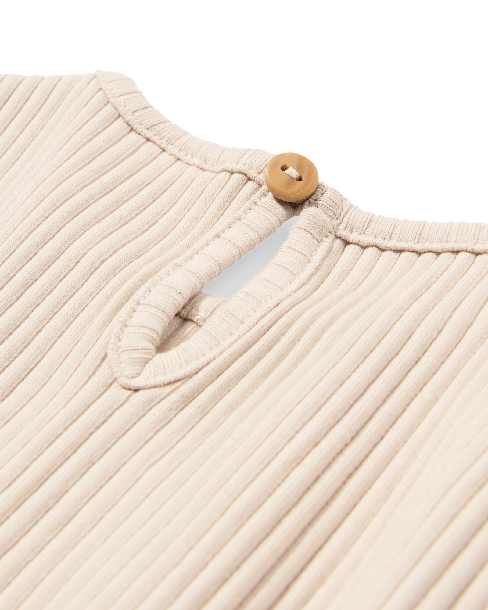 Baby-Shirts, gerippt mit Blumen rosa rosa - 33051670PINK - HEMA