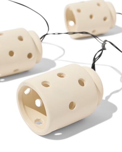 lichtsnoer 6m met 8 lampjes met keramische kap voor buiten - 41800430 - HEMA