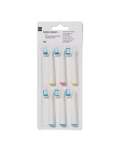 6 brossettes medium - 11133365 - HEMA