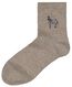 Damen-Socken, 3/4-Länge karamell - 1000027018 - HEMA