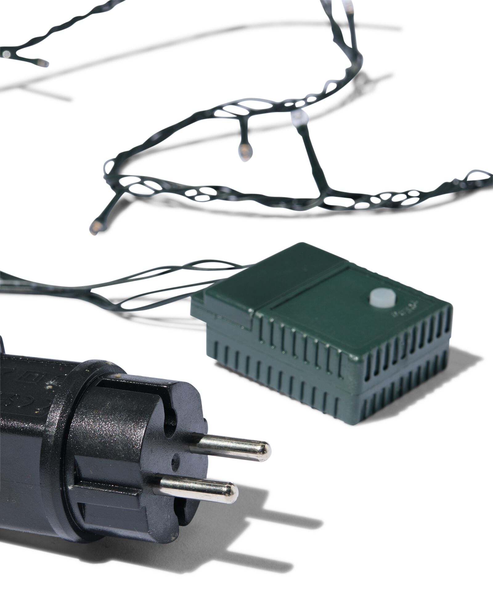 lichtsnoer 12m met 100 LED lampjes twinkelend voor binnen en buiten - 25510010 - HEMA