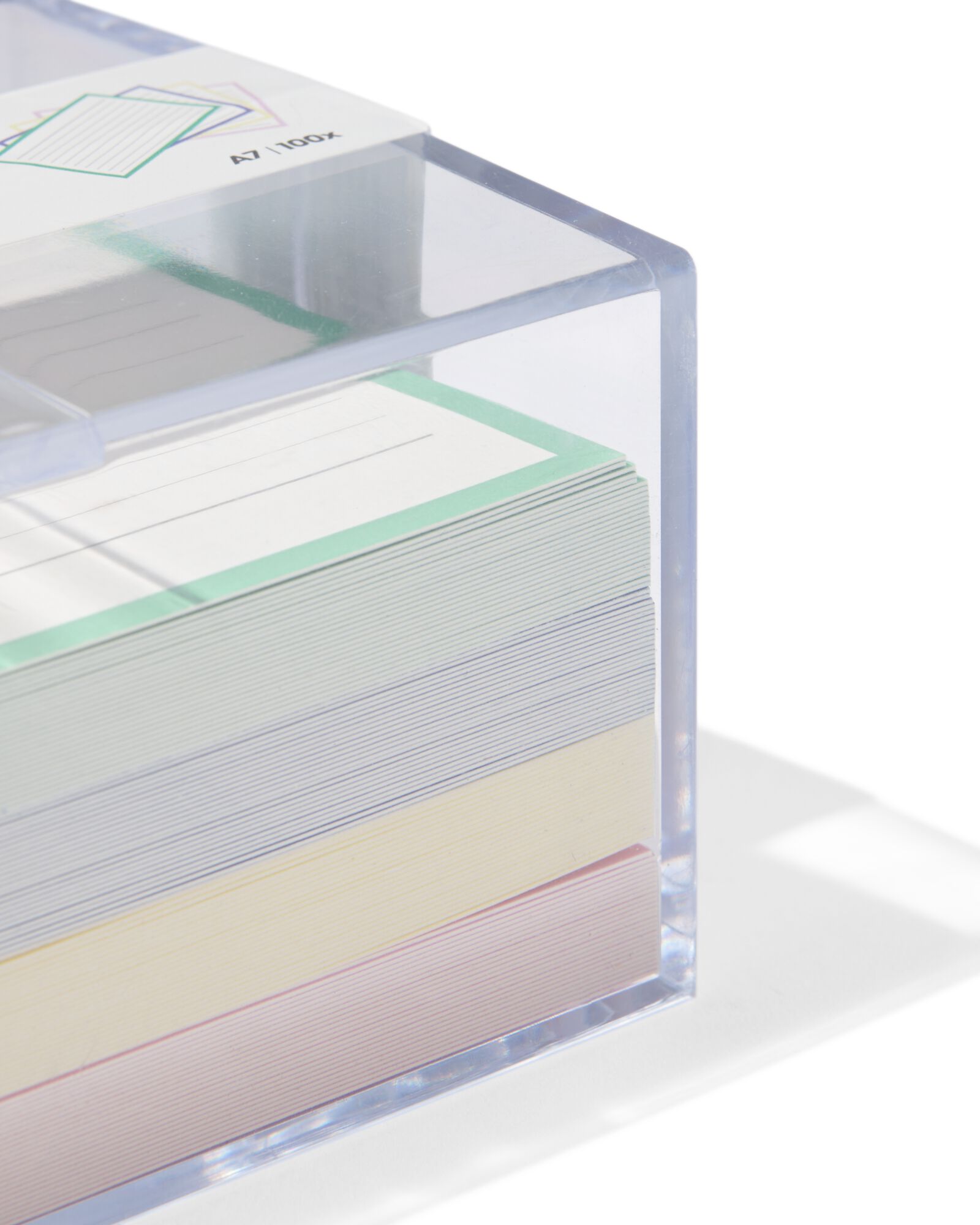 100er-Pack Karteikarten in einer Box, DIN A7 - 14102923 - HEMA