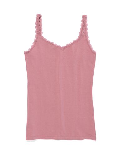 Damenhemd aus Baumwolle altrosa - 19671045OLDPINK - HEMA