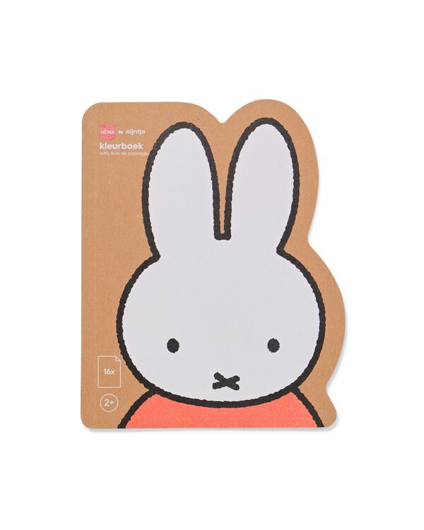 livre de coloriage miffy - 15900597 - HEMA