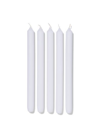 12 longues bougies dintérieur Ø2.2x29 blanc - 1000015446 - HEMA