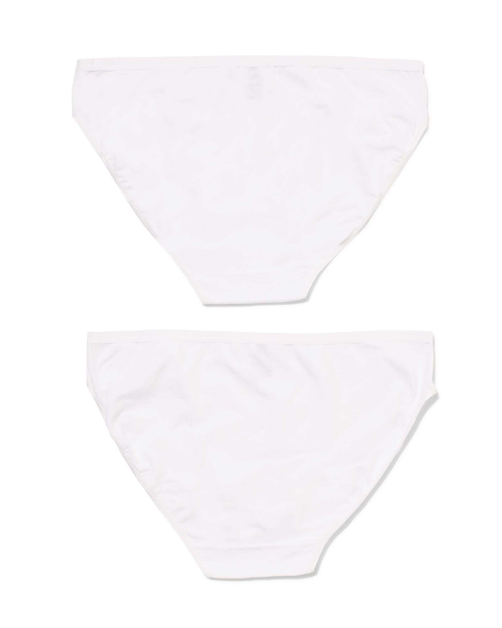 2er-Pack Damen-Slips, Baumwolle/Elasthan wei&szlig; wei&szlig; - 1000030277 - HEMA