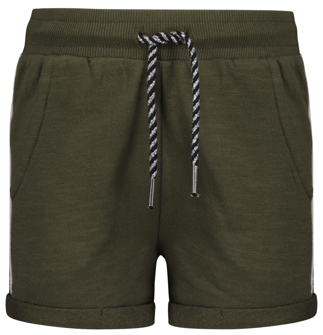 children's sweat shorts army green - HEMA