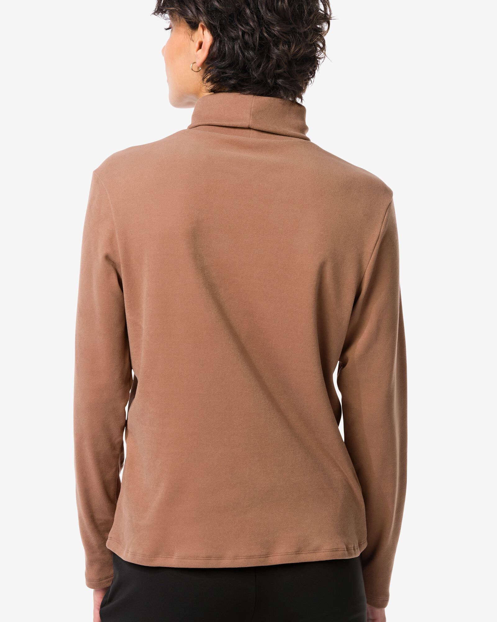 damestrui Emilia fleece taupe taupe - 36205920TAUPE - HEMA