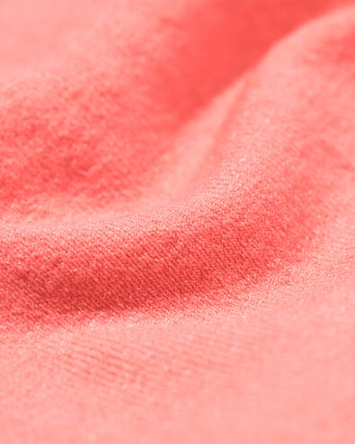 culotte hipster femme sans coutures microfibre avec dentelle rose corail - 19610955CORALPINK - HEMA