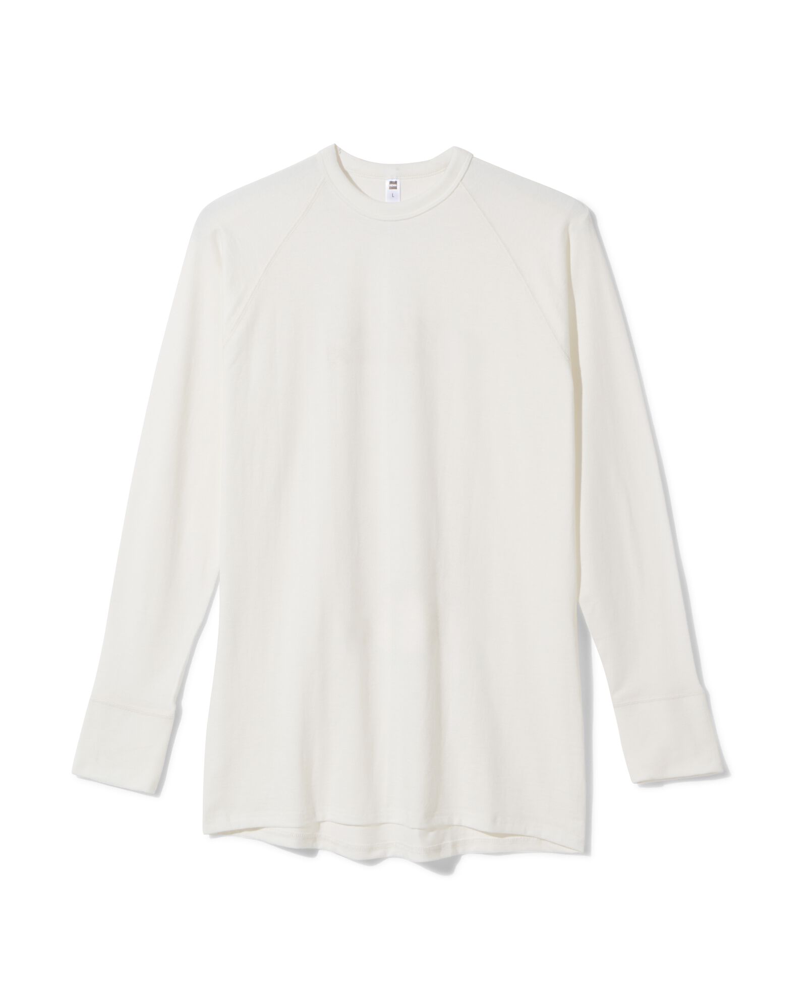 t-shirt thermique homme blanc blanc - 1000000963 - HEMA