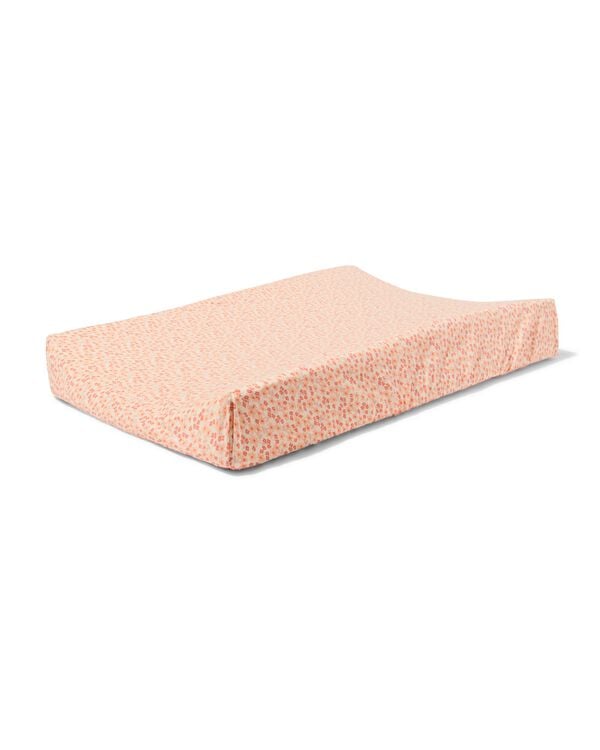 aankleedkussenhoes 50x70cm jersey bloemen - 33301260 - HEMA