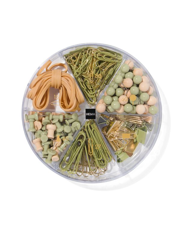 ensemble d&rsquo;accessoires de bureau 6 pi&egrave;ces - 14470091 - HEMA