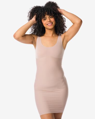 medium corrigerende onderjurk beige - 1000014437 - HEMA