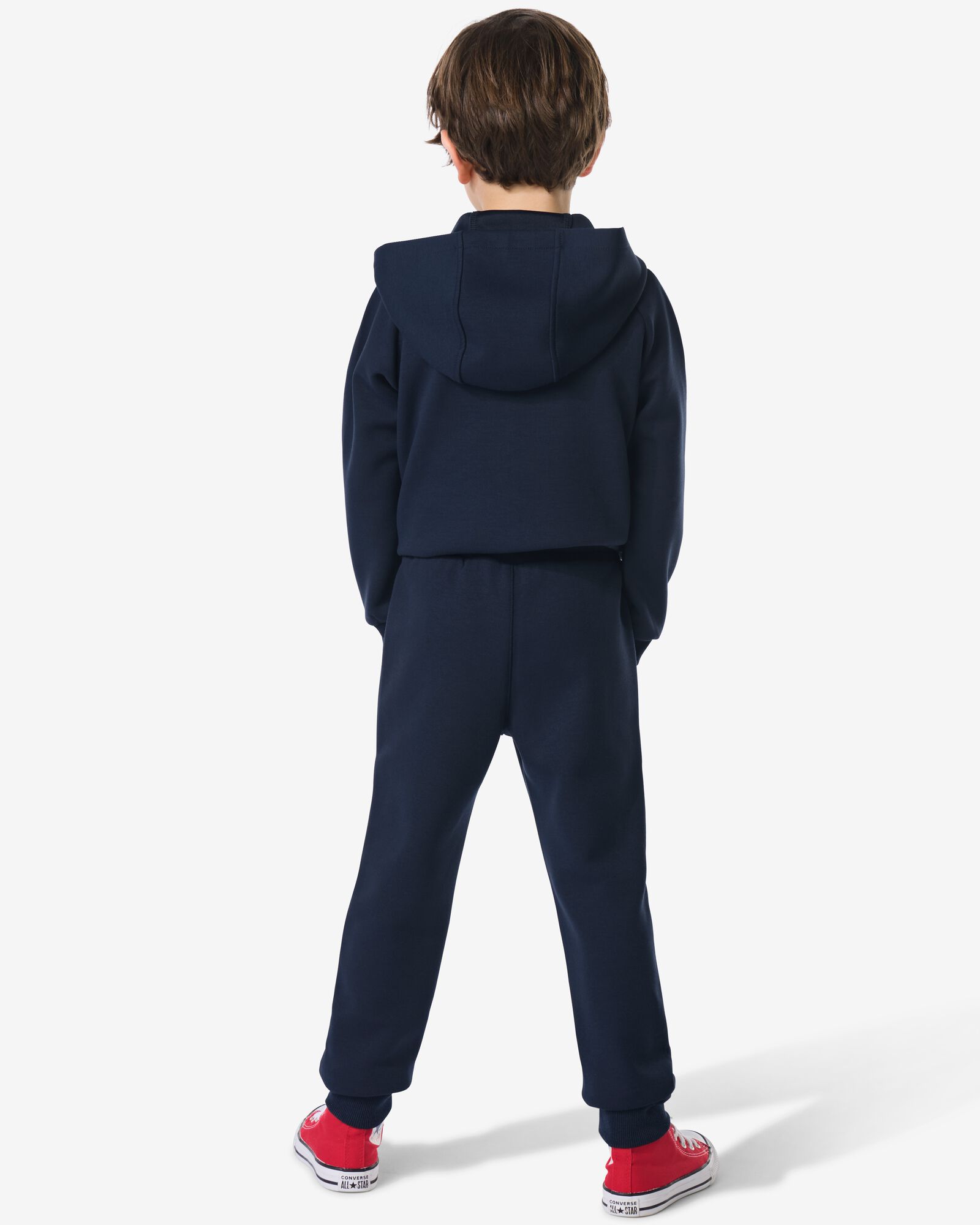 pantalon enfant surv&ecirc;tement bleu fonc&eacute; bleu fonc&eacute; - 30704006DARKBLUE - HEMA