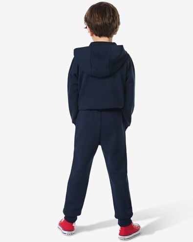 pantalon enfant surv&ecirc;tement bleu fonc&eacute; bleu fonc&eacute; - 30704006DARKBLUE - HEMA