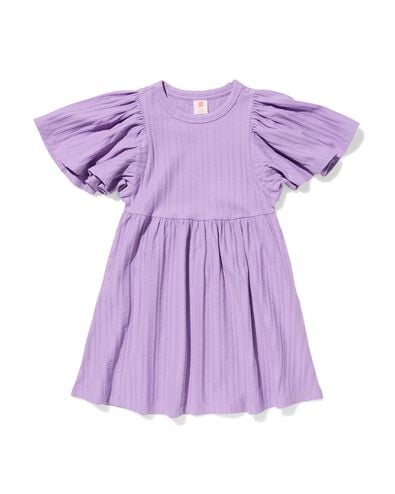 robe enfant trap&egrave;ze c&ocirc;tel&eacute;e violet violet - 30827734PURPLE - HEMA