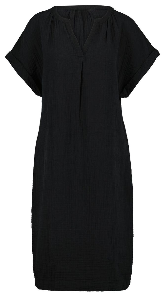 robe femme noir - 1000024341 - HEMA