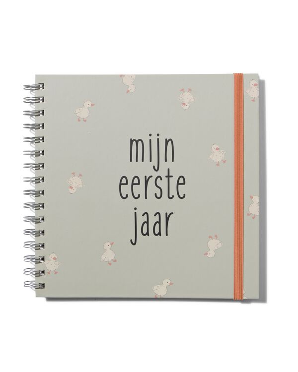 babyboek 1e jaar - 33509350 - HEMA
