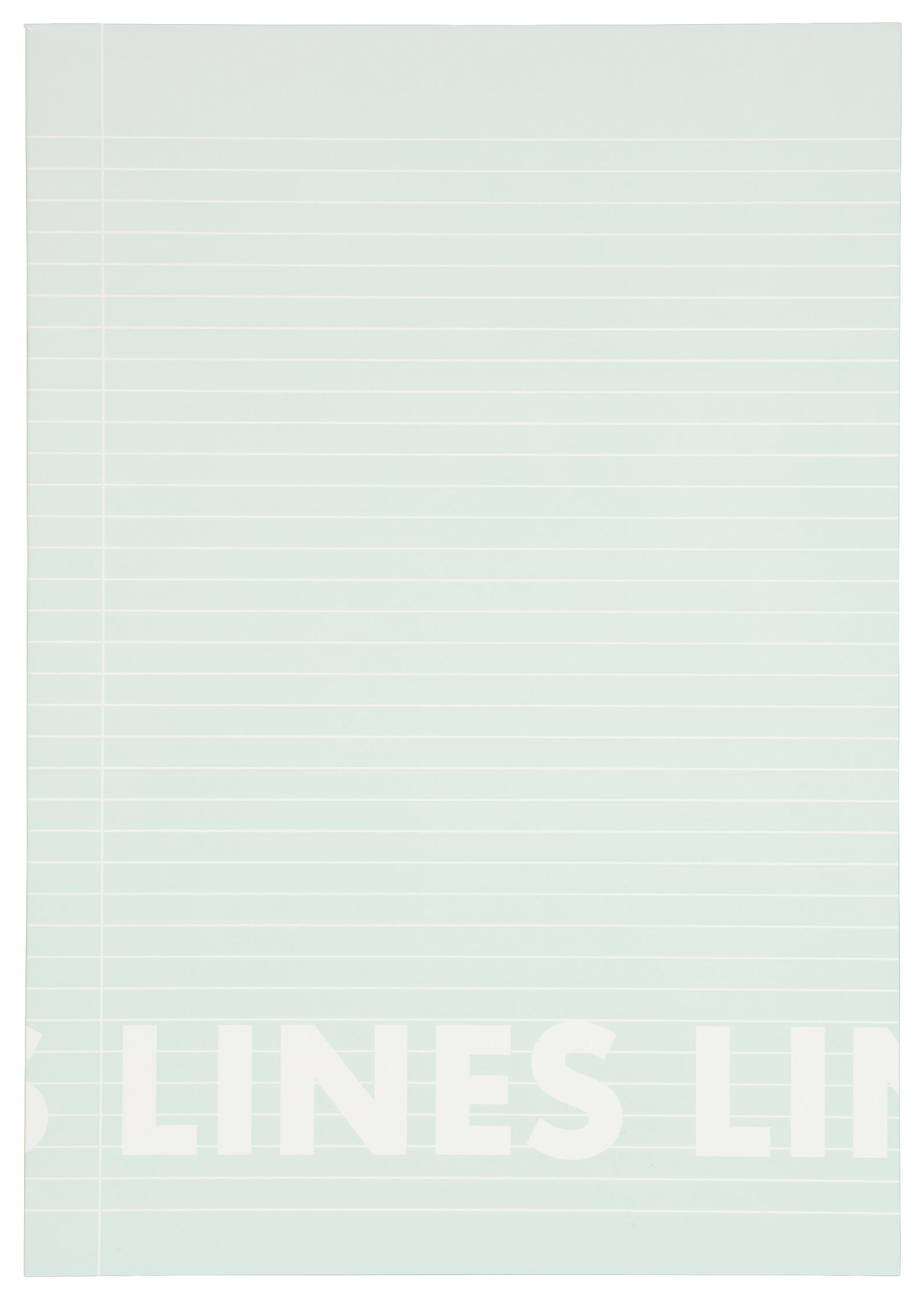 3er-Pack Hefte, mintgr&uuml;n, DIN A4, liniert - 14101612 - HEMA