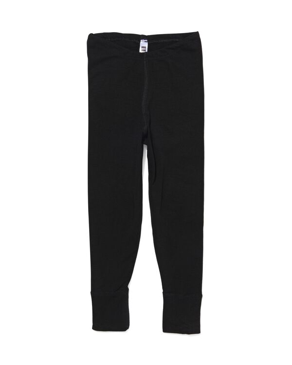 pantalon thermo enfant noir noir - 1000001508 - HEMA