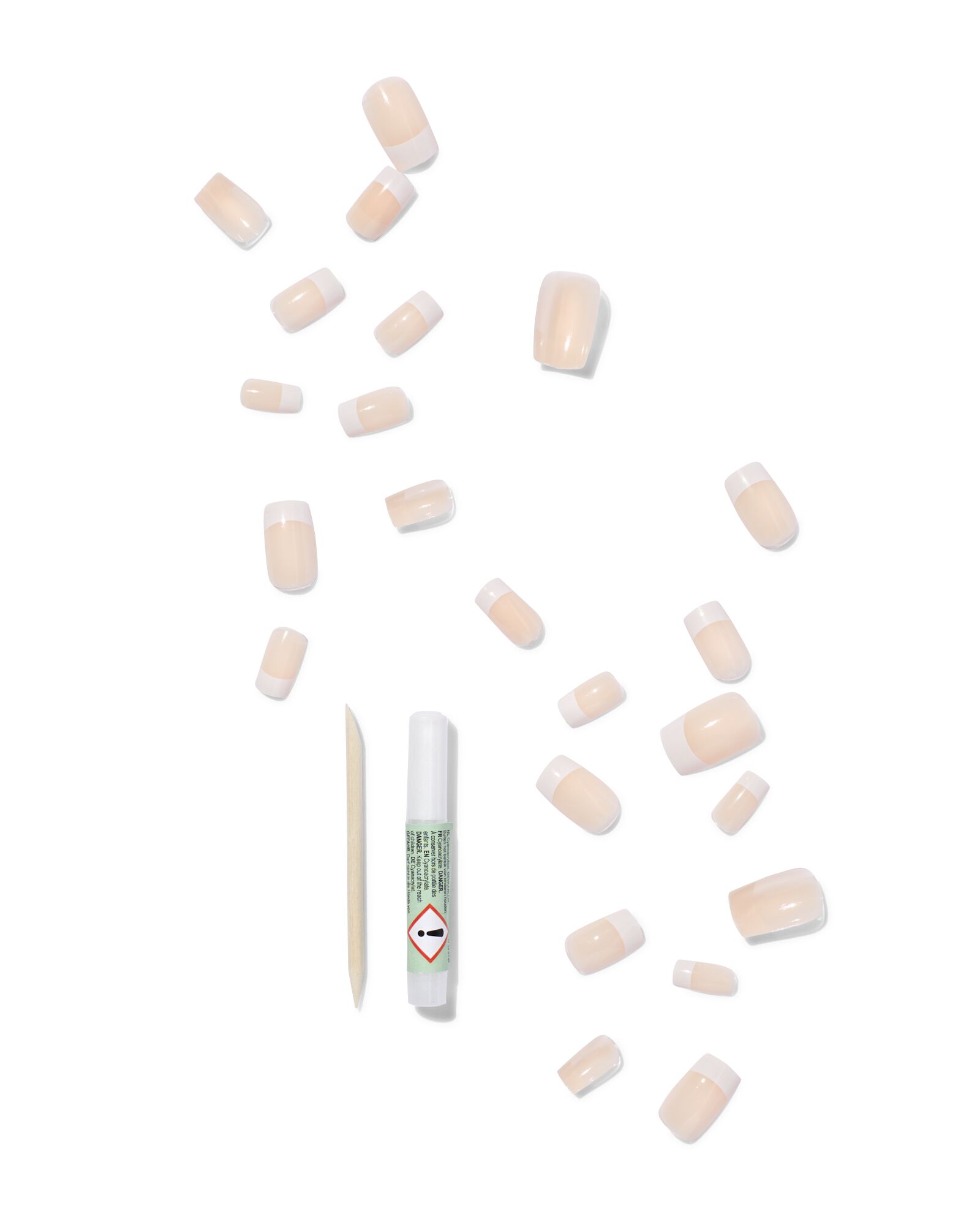 kunstnagels French manicure - 11249132 - HEMA