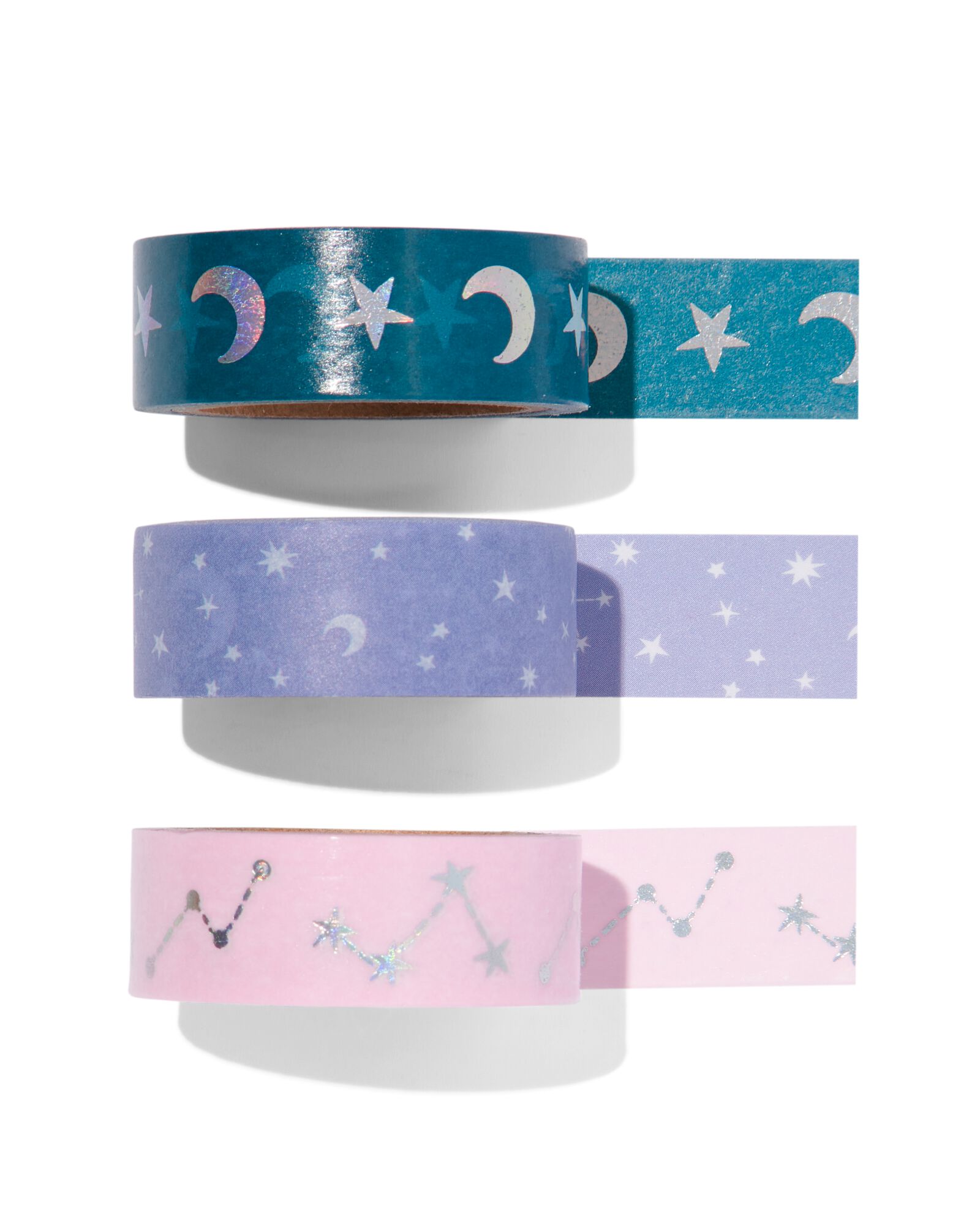 3er-Pack Washi Tape, Sterne - 14170170 - HEMA