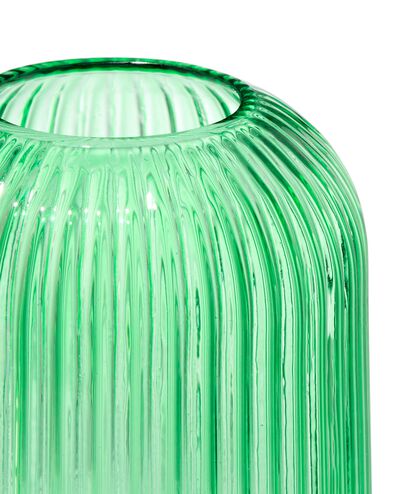 vase verre Ø6x16 vert - 13323131 - HEMA
