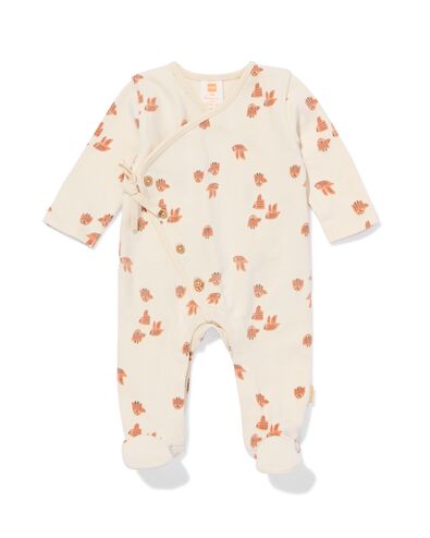 newborn boxpak uiltjes ecru - 33428720ECRU - HEMA