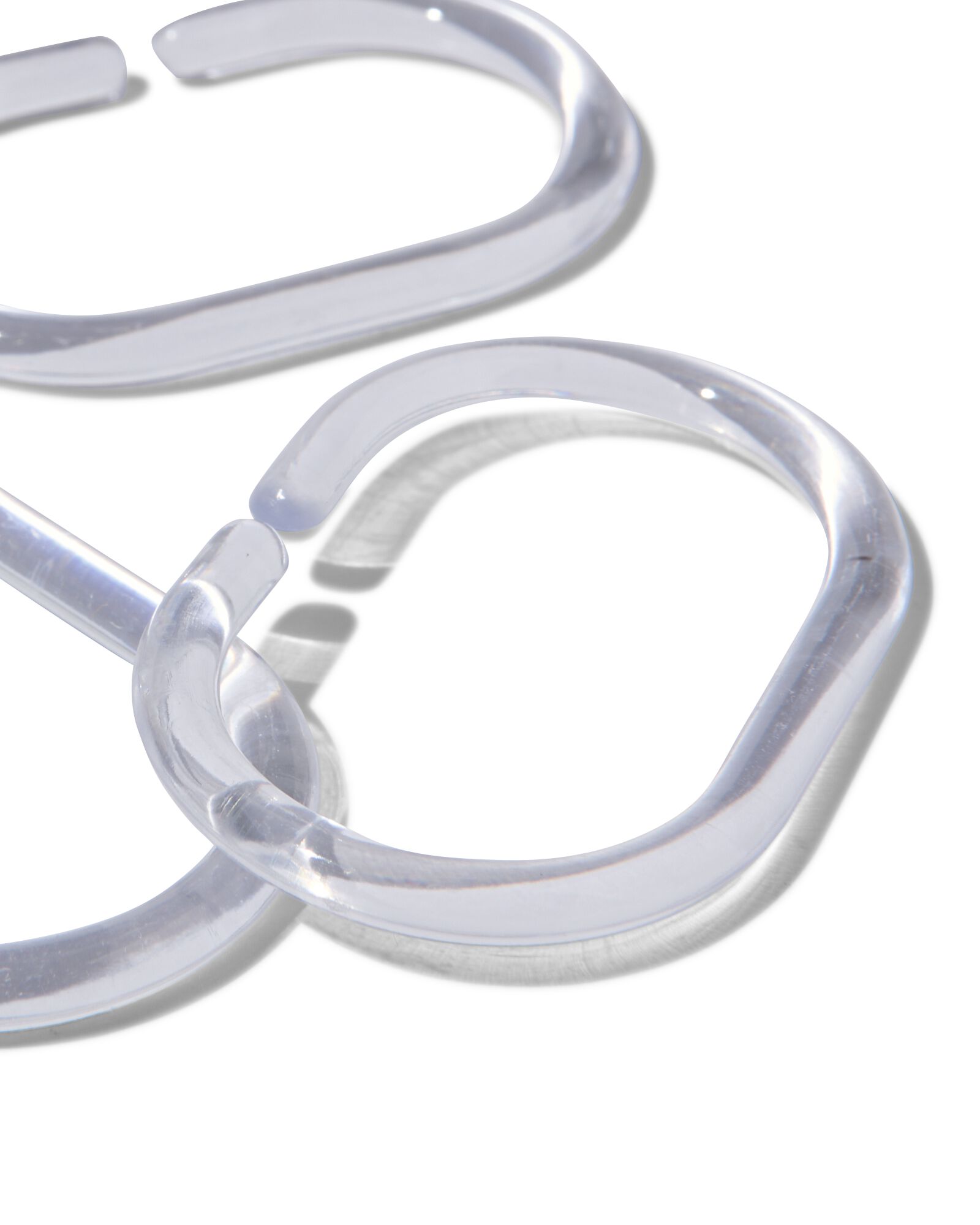 douchegordijnringen transparant - 12 stuks - 80300005 - HEMA