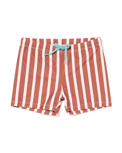 kinderzwembroek strepen bruin bruin - 22260610BROWN - HEMA