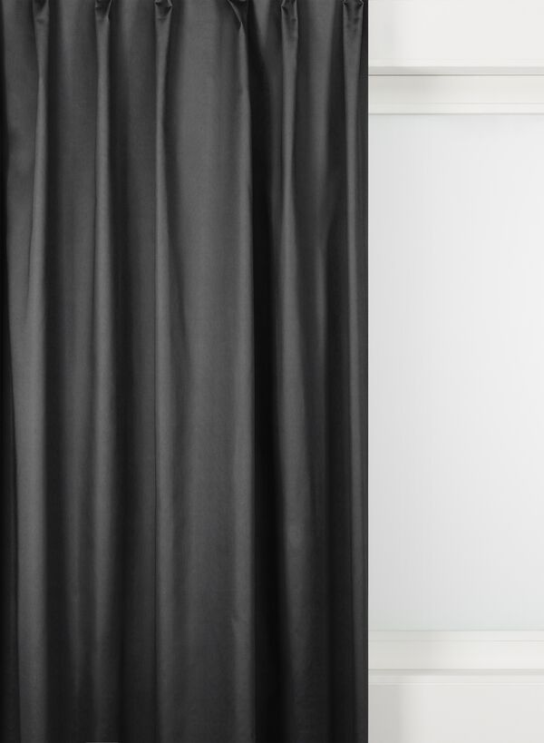 gordijnstof Amsterdam verduisterend zwart zwart - 2000000089 - HEMA