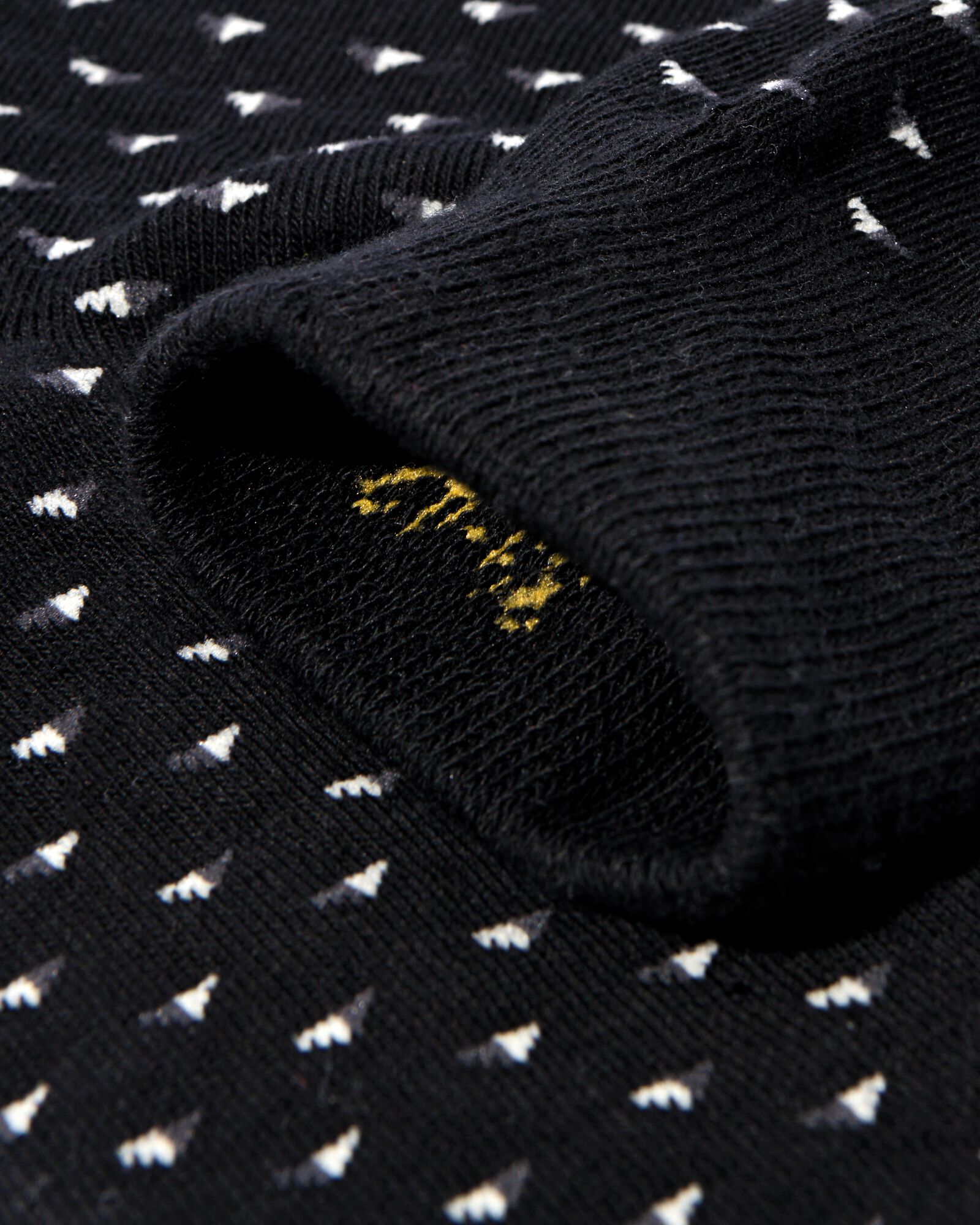 chaussettes imprimé graphique homme - 5 paires noir noir - 4100130BLACK - HEMA